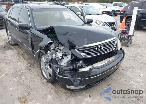 2005 Lexus Ls 430 из США, поврежденный, VIN JTHBN36F755020925